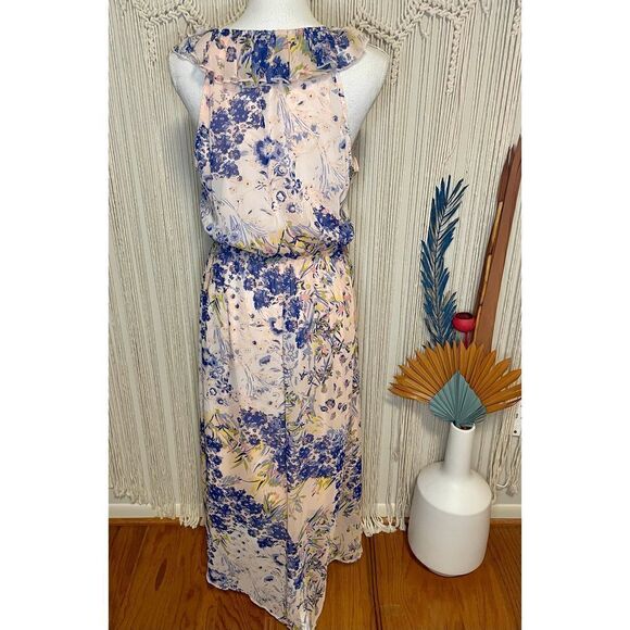 NWOT Nordstrom Leith Floral High-Low Dress Size M - Picture 4 of 9